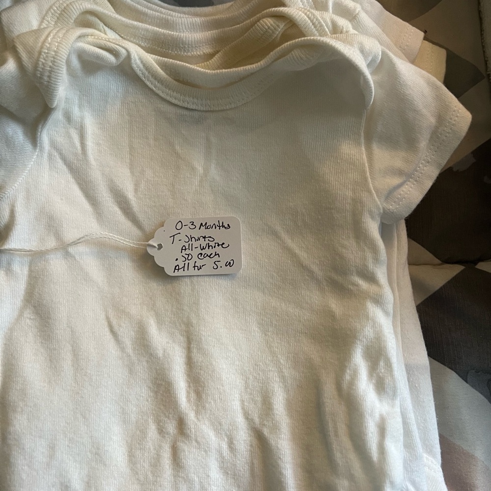 Carter's White Matching Sets Soft Cotton Style